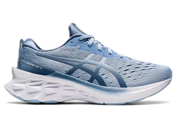 Asics Hardloopschoenen Dames, NOVABLAST Blauw/Wit - Asics Belgium | B3795241-FS